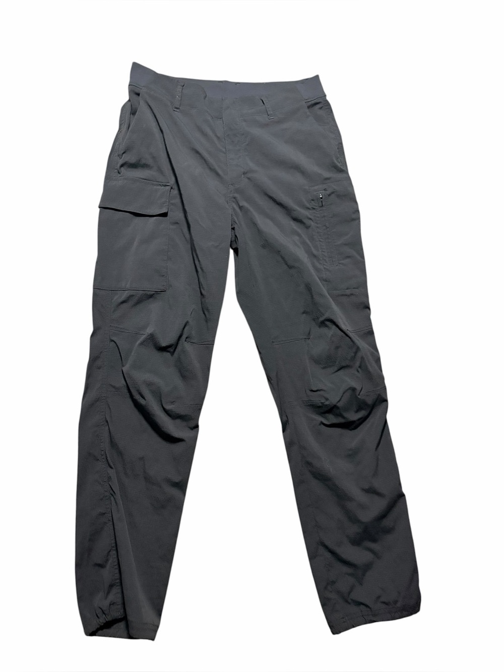 Athleta Trekkie Utility Cargo Black Pants Size 8